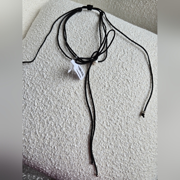 NEW- Free People Grapejuice Blues Choker, Black - $38!! - Picture 2 of 6